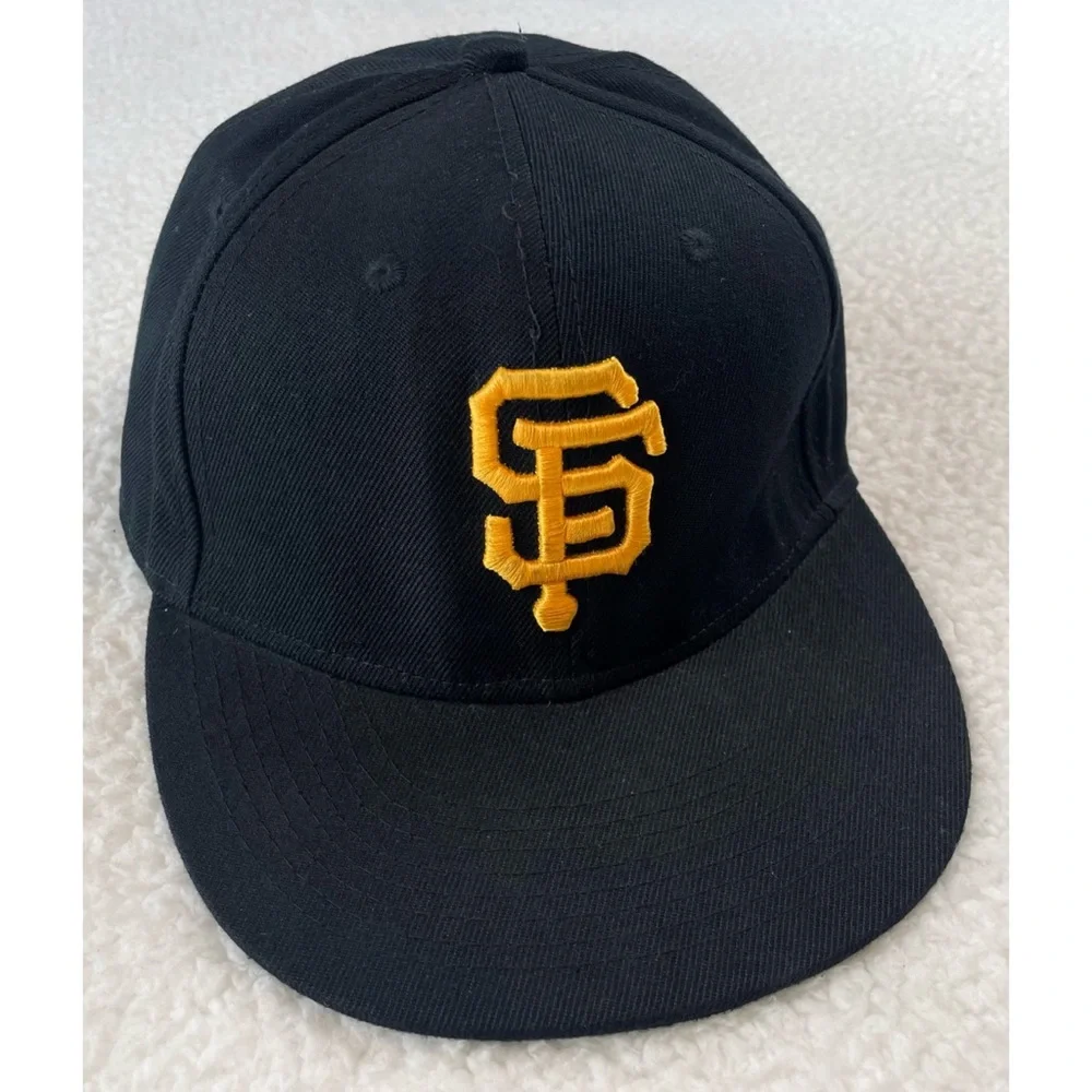 NEW ERA • Black/Golden Orange SF Giants MLB Classic Baseball Hat - Picture 16 of 16